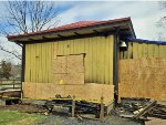 Ex-RDG Freight Station damage